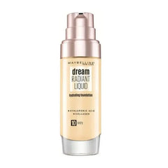 Jag Couture London - New York Maybelline Dream Satin Liquid Foundation & Serum 10 Ivory 30ml