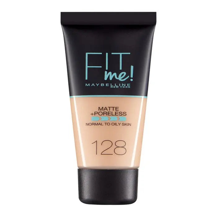 Jag Couture London - New York Maybelline Fit Me Matte Poreless Foundation 128 Warm