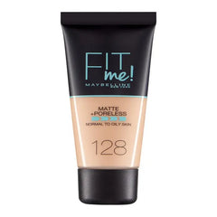 Jag Couture London - New York Maybelline Fit Me Matte Poreless Foundation 128 Warm