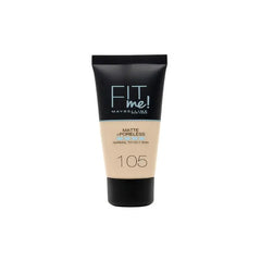 Jag Couture London - New York Maybelline Fit Me Matte & Poreless Foundation 105 Natural Ivory