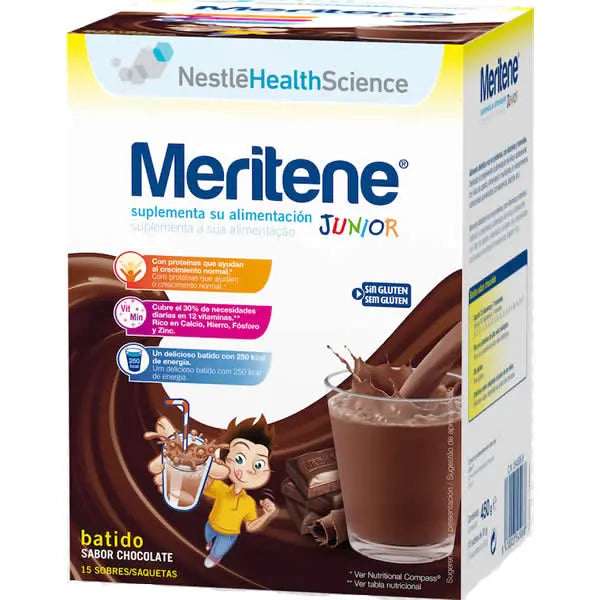 Meritene Junior Batidos Sabor Chocolate 15 Sobres Jag Couture London - New York