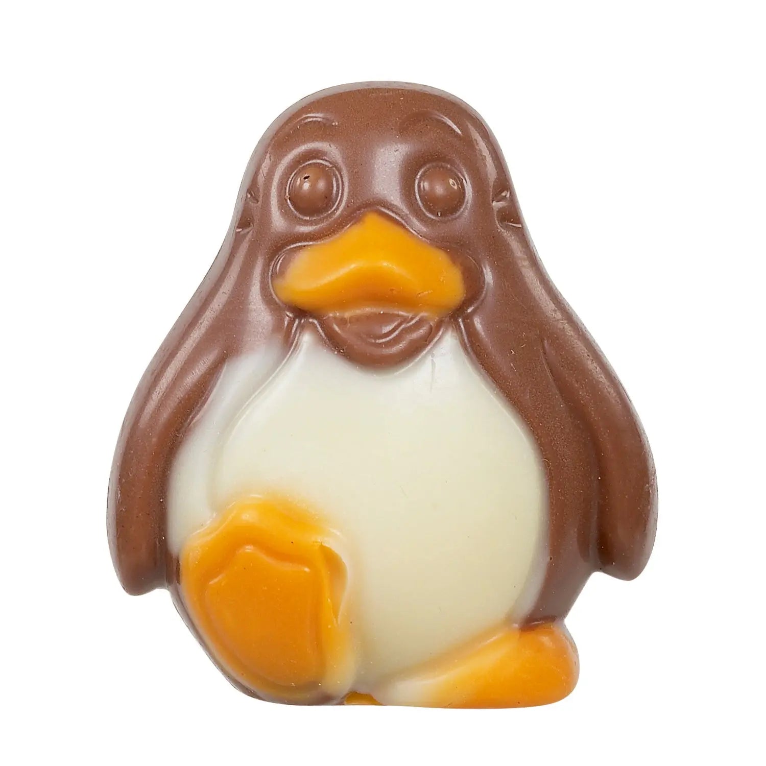 Jag Couture London - New York Milk chocolate decorated penguin with hazelnut filling 13g