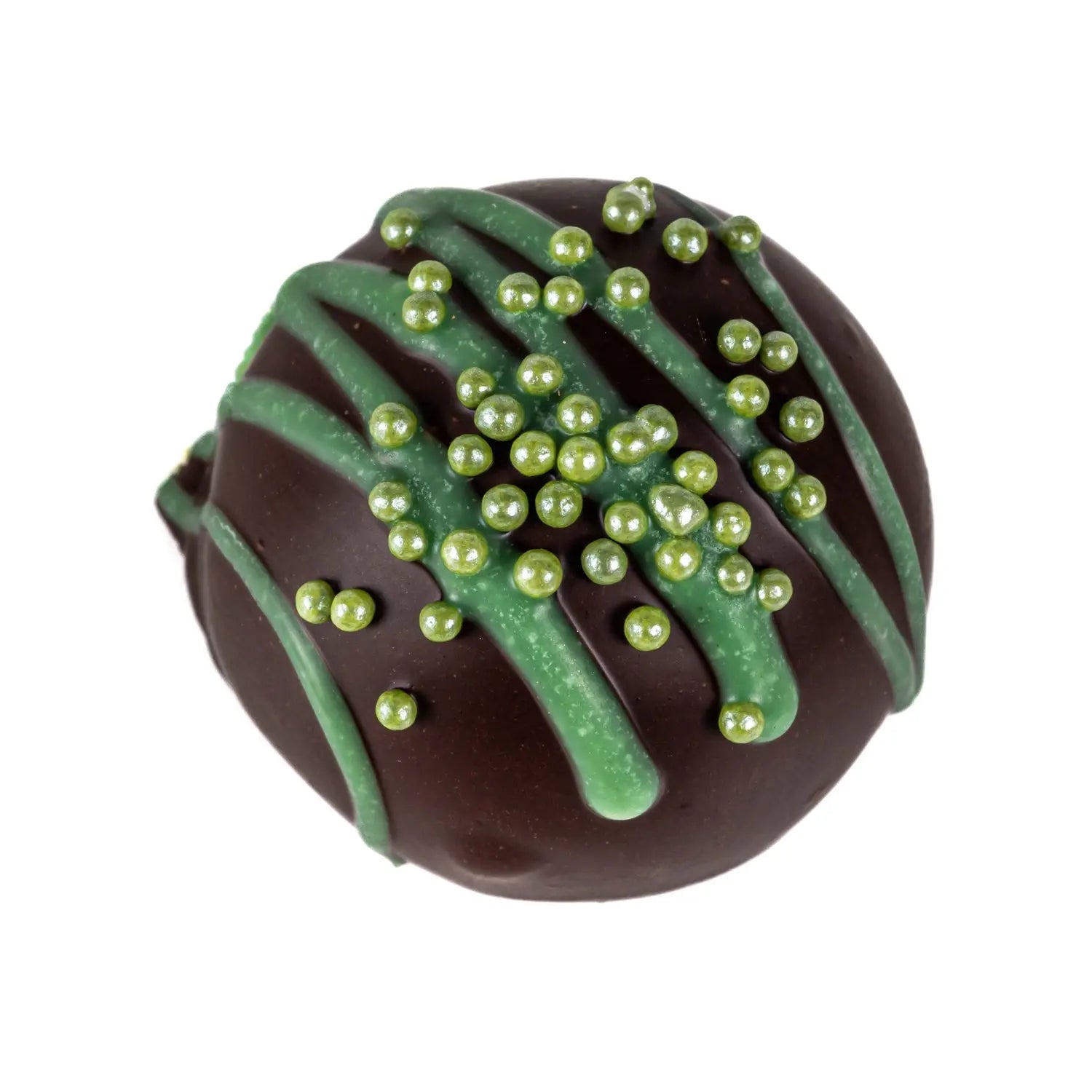 Jag Couture London - New York Mint truffle balls - flavoured oatmilk ganache in dark chocolate 12.8g