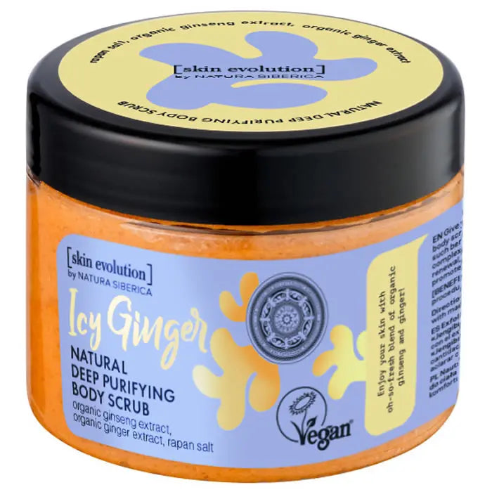 Jag Couture London - New York Natura Siberica Natural Deep Purifying Body Scrub Icy Ginger 300ml