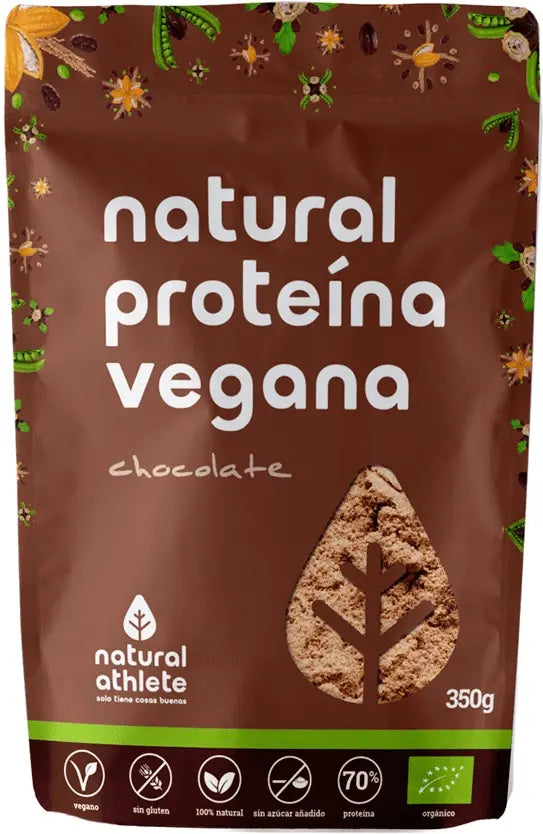 Jag Couture London - New York Natural Athlete Proteina Vegana Chocolate Bio 350g