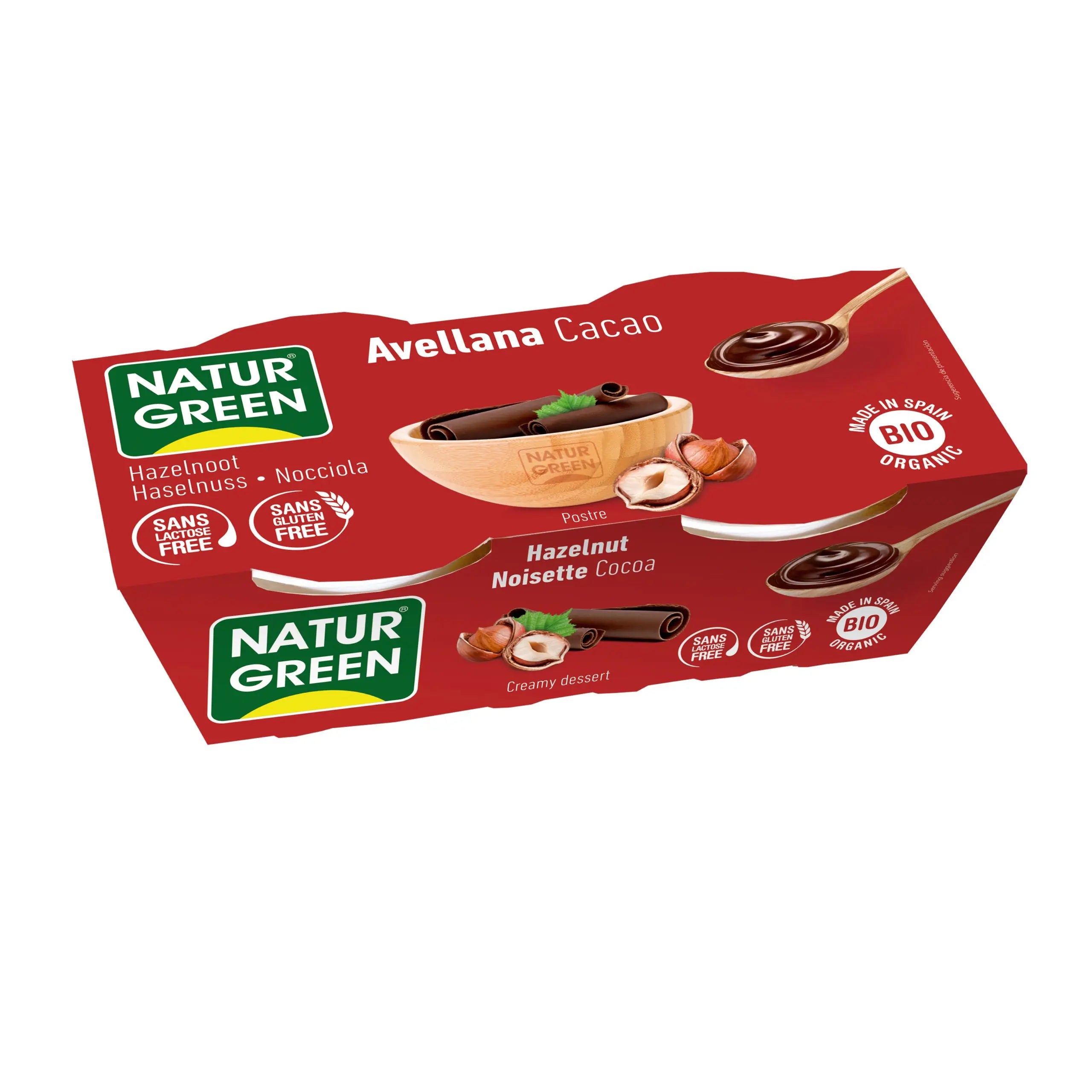 Naturgreen Avellana Chocolate Bio 2 X 125g Jag Couture London - New York