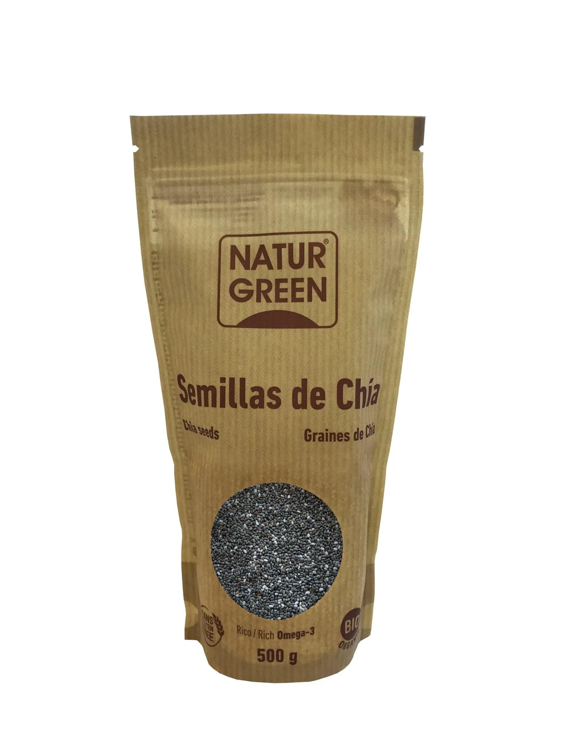 Naturgreen Semilla De Chia 500g Jag Couture London - New York