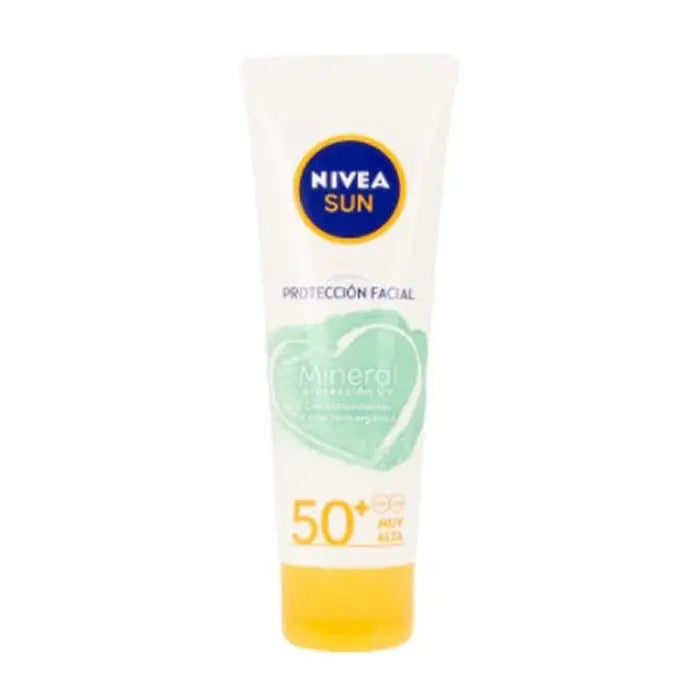 Nivea Sun Mineral UV Spf50 Facial Protection 50ml Jag Couture London - New York