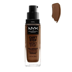 Jag Couture London - New York Nyx Can´t Stop Won´t Stop Full Coverage Foundation Cocoa 30ml