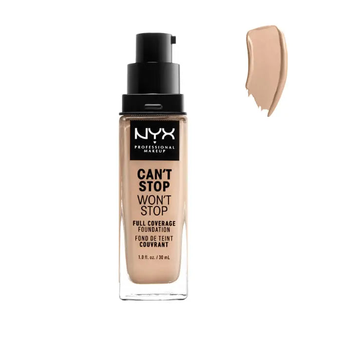 Jag Couture London - New York Nyx Can´t Stop Won´t Stop Full Coverage Foundation Vanilla 30ml
