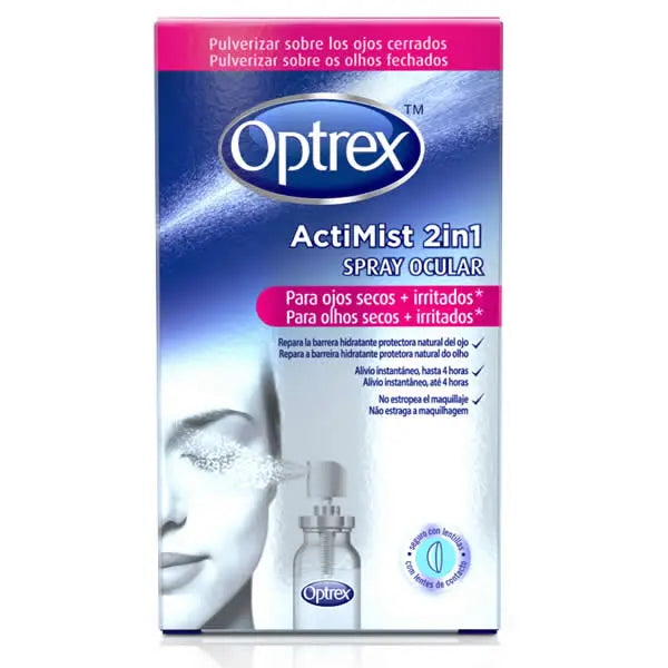 Optrex ActiMist 2in1 Tired + Uncomfortable Eye Spray 10ml Jag Couture London - New York