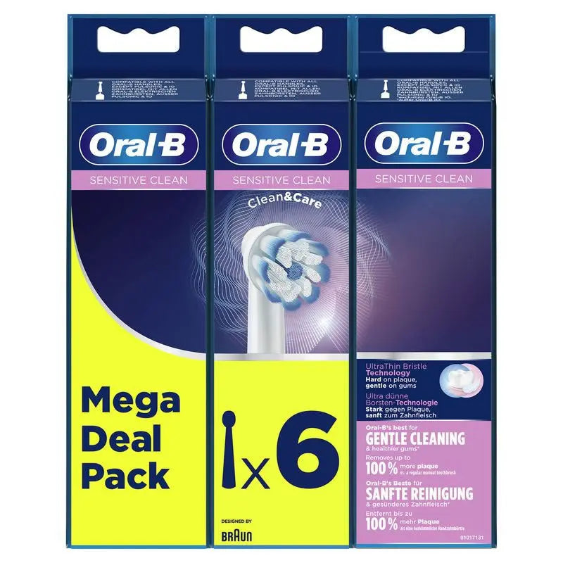 Oral-B Pro Sensitive Clean Pro Refill 6 Pcs. Jag Couture London - New York