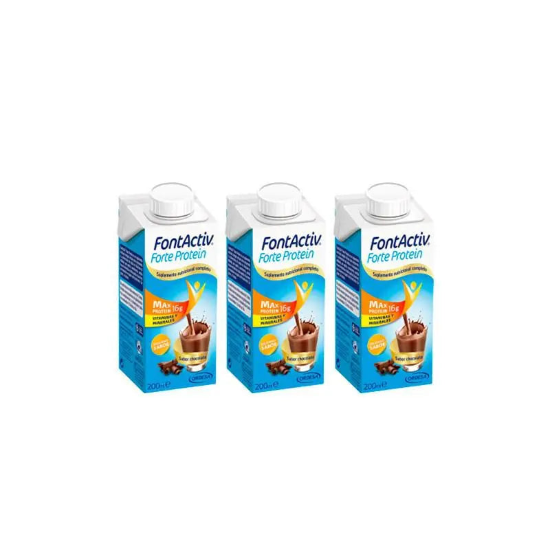 Ordesa Fontactiv Forte Protein Chocolate 3x 200ml Jag Couture London - New York
