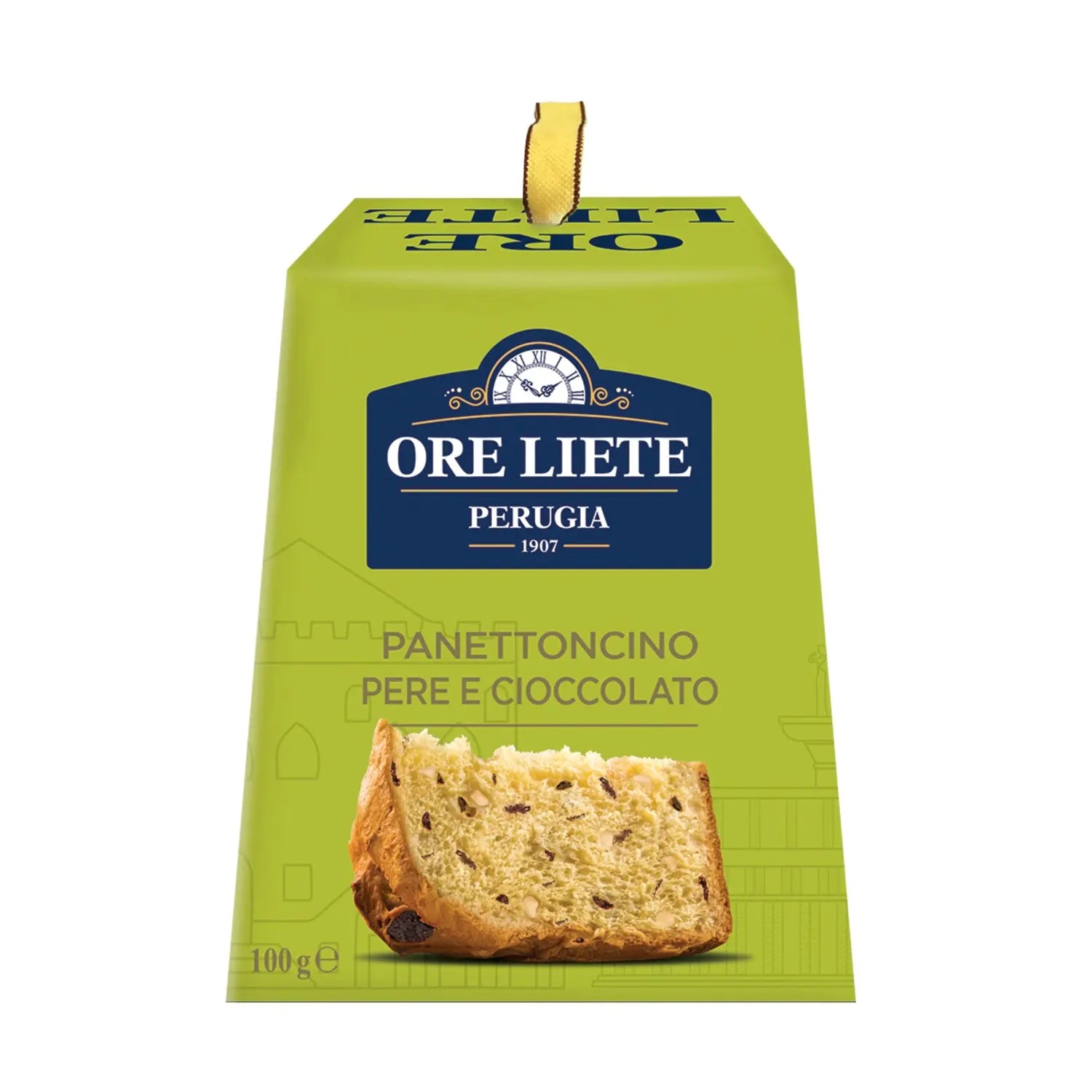 Ore Liete mini panettone with pear & chocolate chips in gift box - VAT FREE Jag Couture London - New York