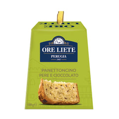 Ore Liete mini panettone with pear & chocolate chips in gift box - VAT FREE Jag Couture London - New York