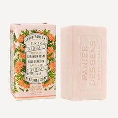 Panier Des Sens Elixir Floral Rose Geranium Jabon Perfumado 150g Jag Couture London - New York