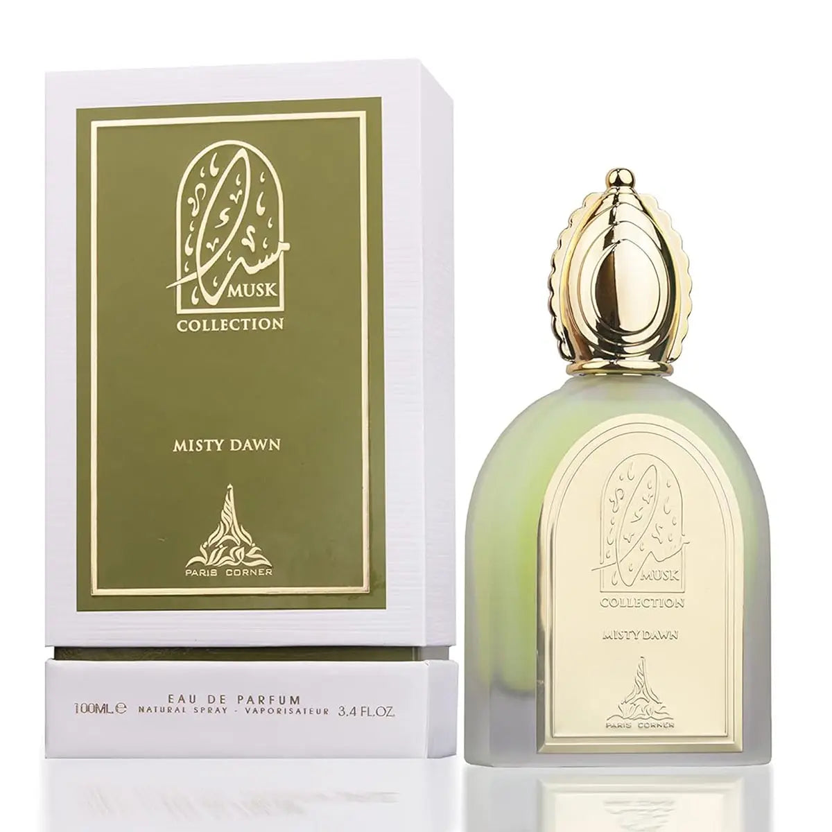 Paris Corner Musk Collection Eau De Parfum Misty Dawn 100un Spray Jag Couture London - New York