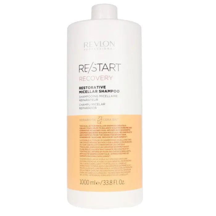 Jag Couture London - New York Revlon Re-Start Recovery Restorative Micellar Shampoo 1000ml