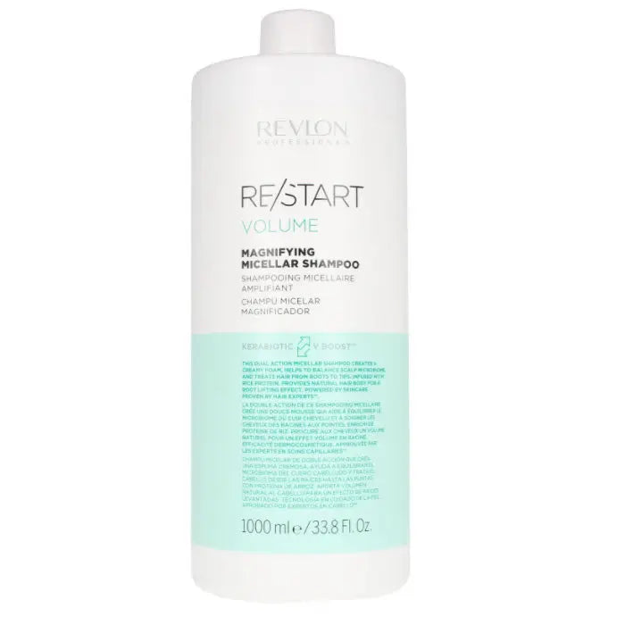 Revlon Re-Start Volume Magnifying Shampoo 1000ml Jag Couture London - New York