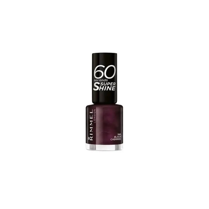Jag Couture London - New York Rimmel 60 Seconds Super Shine 345 Black Cherries