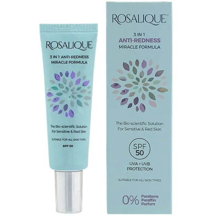 Rosalique 3 In 1 Anti-Redness Miracle Formula Spf50 30ml Jag Couture London - New York
