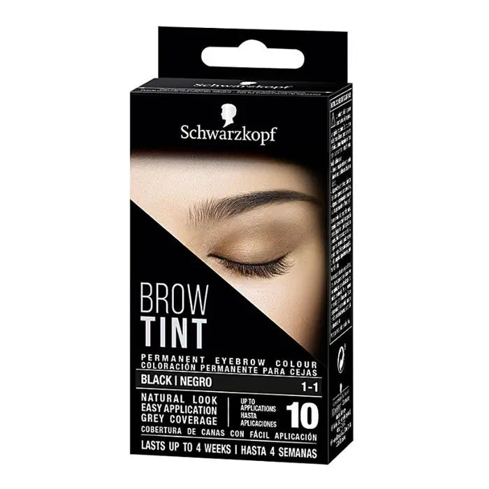 Schwarzkopf Brow Tint Black 1-1 Jag Couture London - New York