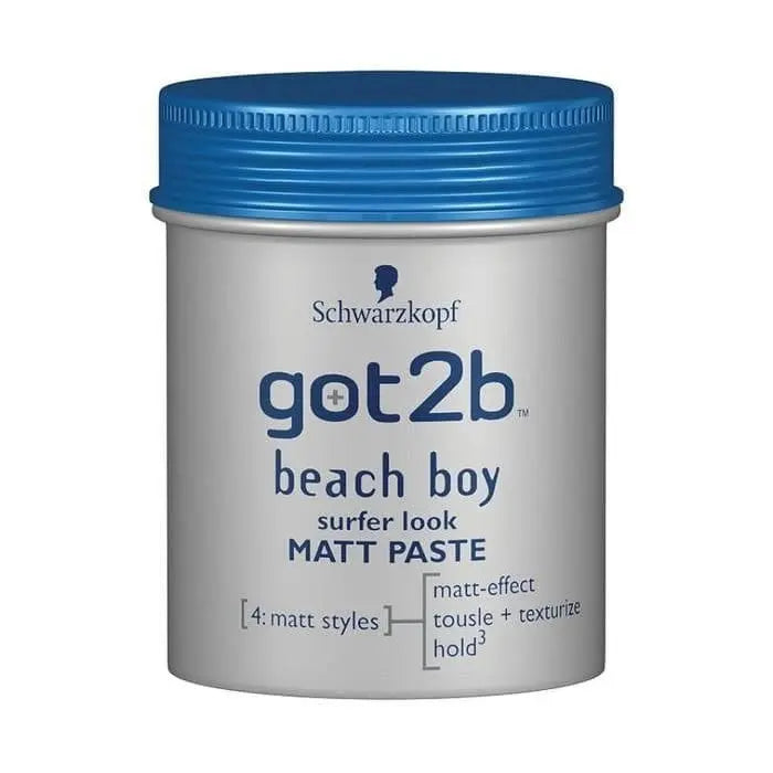 Jag Couture London - New York Schwarzkopf Got2b Beach Boy Matt Paste Surfer Look 100ml