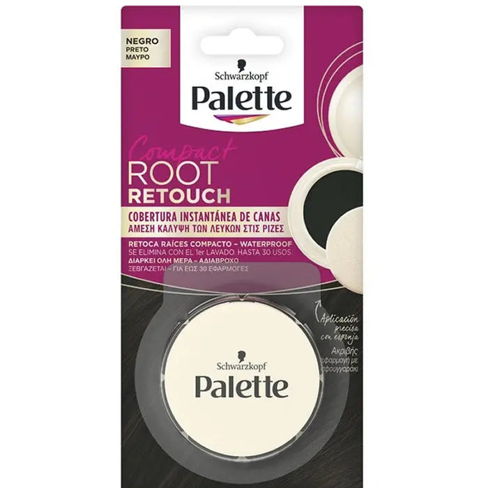 Schwarzkopf Palette Compact Root Retouch Black Jag Couture London - New York