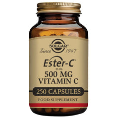 Solgar Ester-C Plus 500mg 250 Capsules Jag Couture London - New York