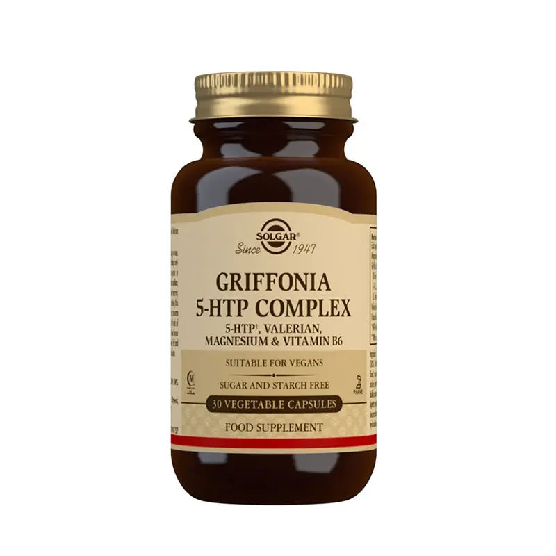 Solgar Griffonia 5HTP 30 Vegetable Capsules Jag Couture London - New York
