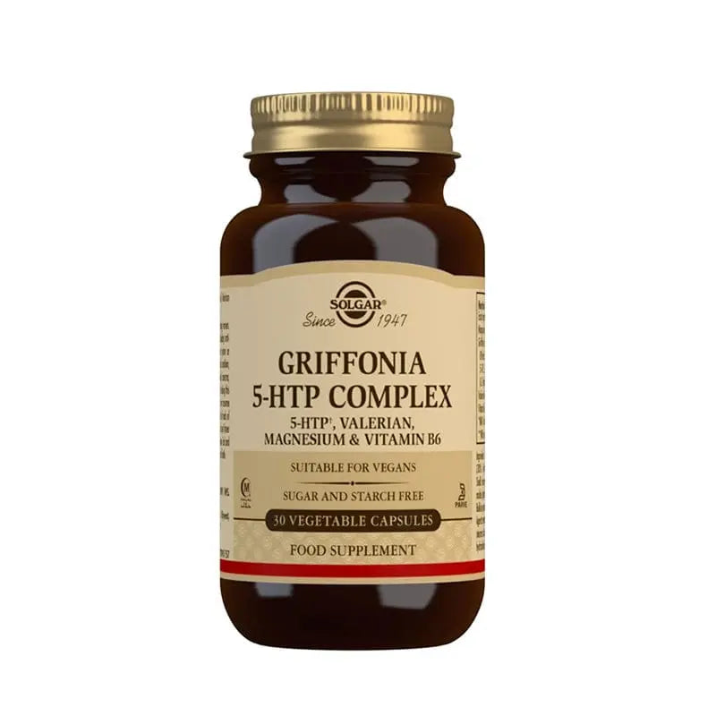 Jag Couture London - New York Solgar Griffonia 5HTP 30 Vegetable Capsules