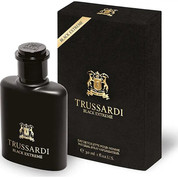 Trussardi Black Extreme Eau De Toilette Spray 30ml Jag Couture London - New York