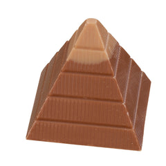 Double sticky toffee pyramid - in milk chocolate 13g