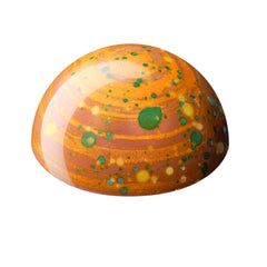 Picasso cinnamon nibs - herby cinnamon flavour with cocoa nib crunch in milk chocolate