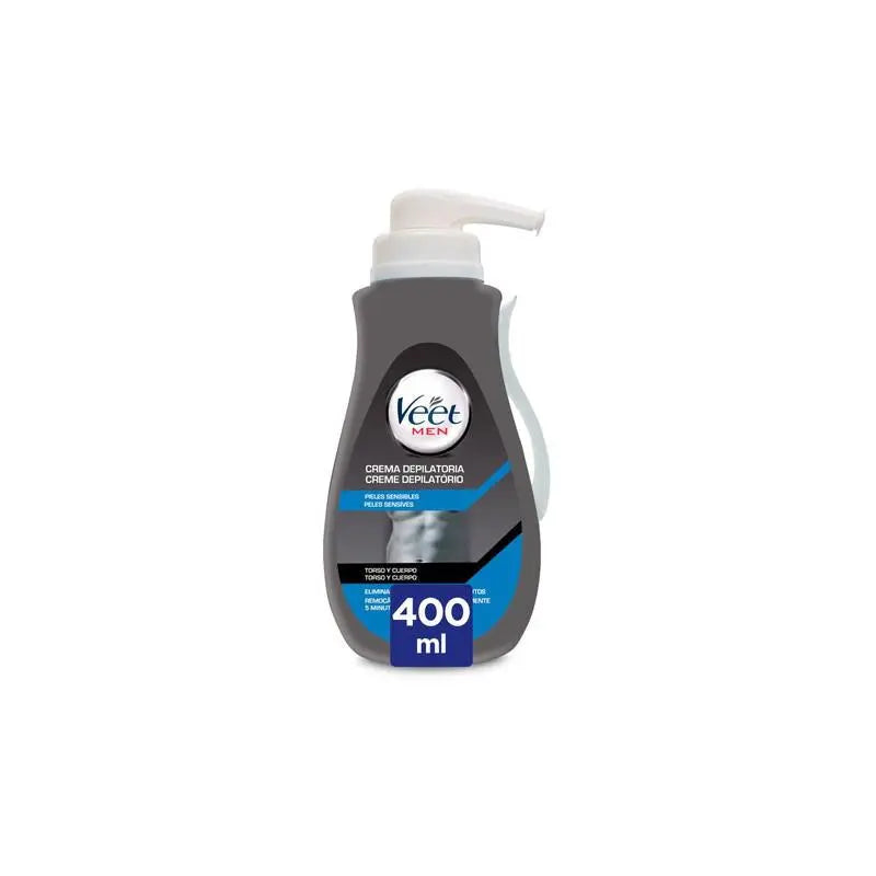 Veet Men Gel Crema Depilatoria Piel Sensible 400ml Jag Couture London - New York