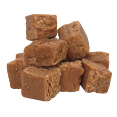 Vegan chocolate fudge - hand broken cubes of flavoured fudge Jag Couture London - New York