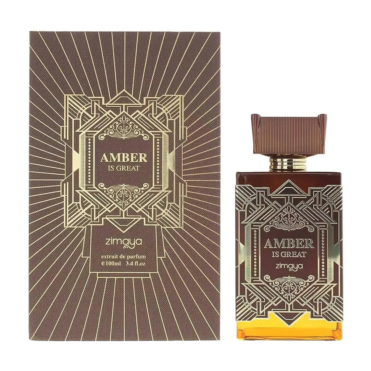 Zimaya Amber Is Great Extracto De Perfume 100ml Jag Couture London - New York
