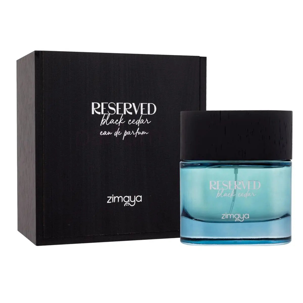 Zimaya Reserved Black Cedar Eau De Parfum 100ml Spray Jag Couture London - New York