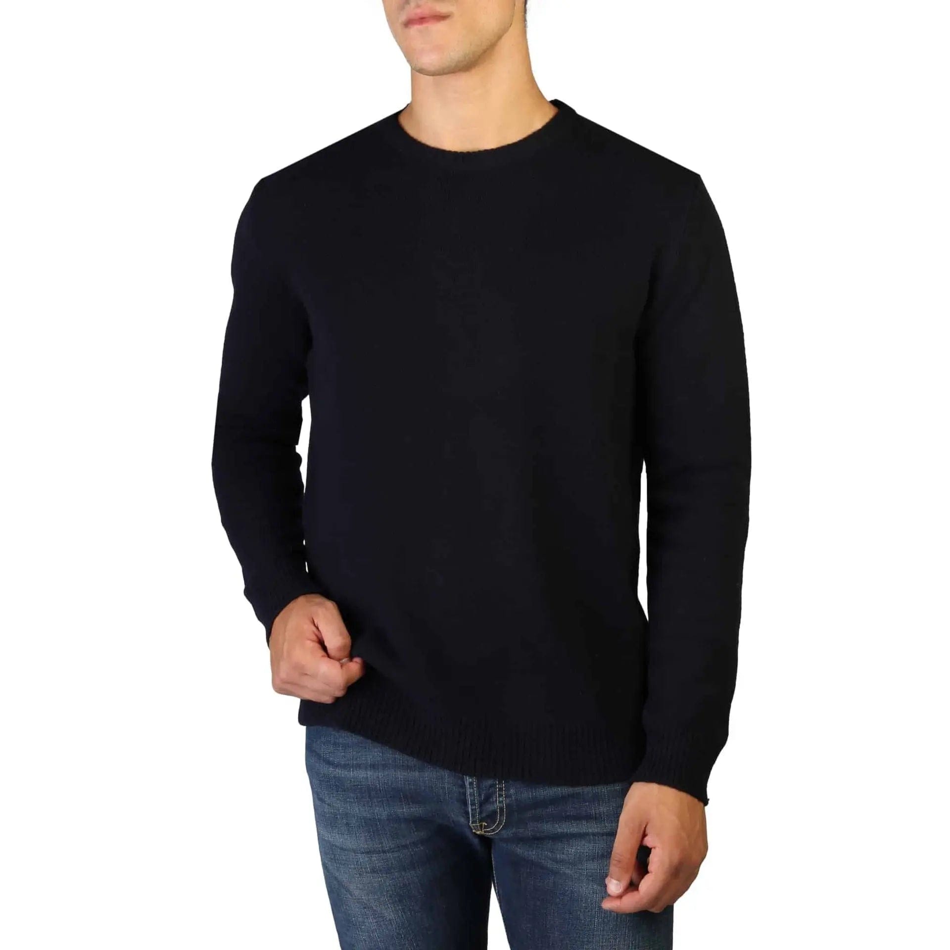 Jag Couture London - New York 100% Cashmere C-NECK-M_500-NAVY