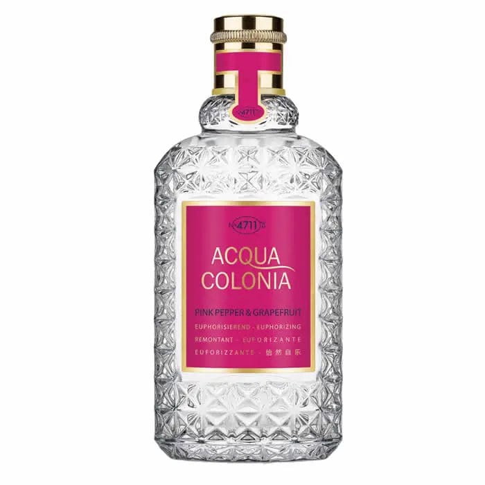 Jag Couture London - New York 4711 Acqua Colonia Pink Pepper & Grapefruit Eau De Cologne Spray 100ml