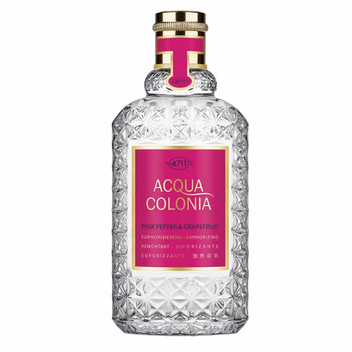 Jag Couture London - New York 4711 Acqua Colonia Pink Pepper & Grapefruit Eau De Cologne Spray 100ml