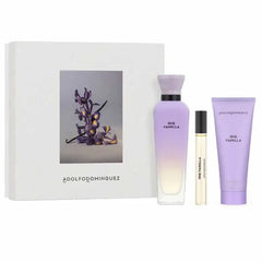 Jag Couture London - New York Adolfo Dominguez Iris Vainilla Eau De Parfum Spray 120ml Set 3 Pieces