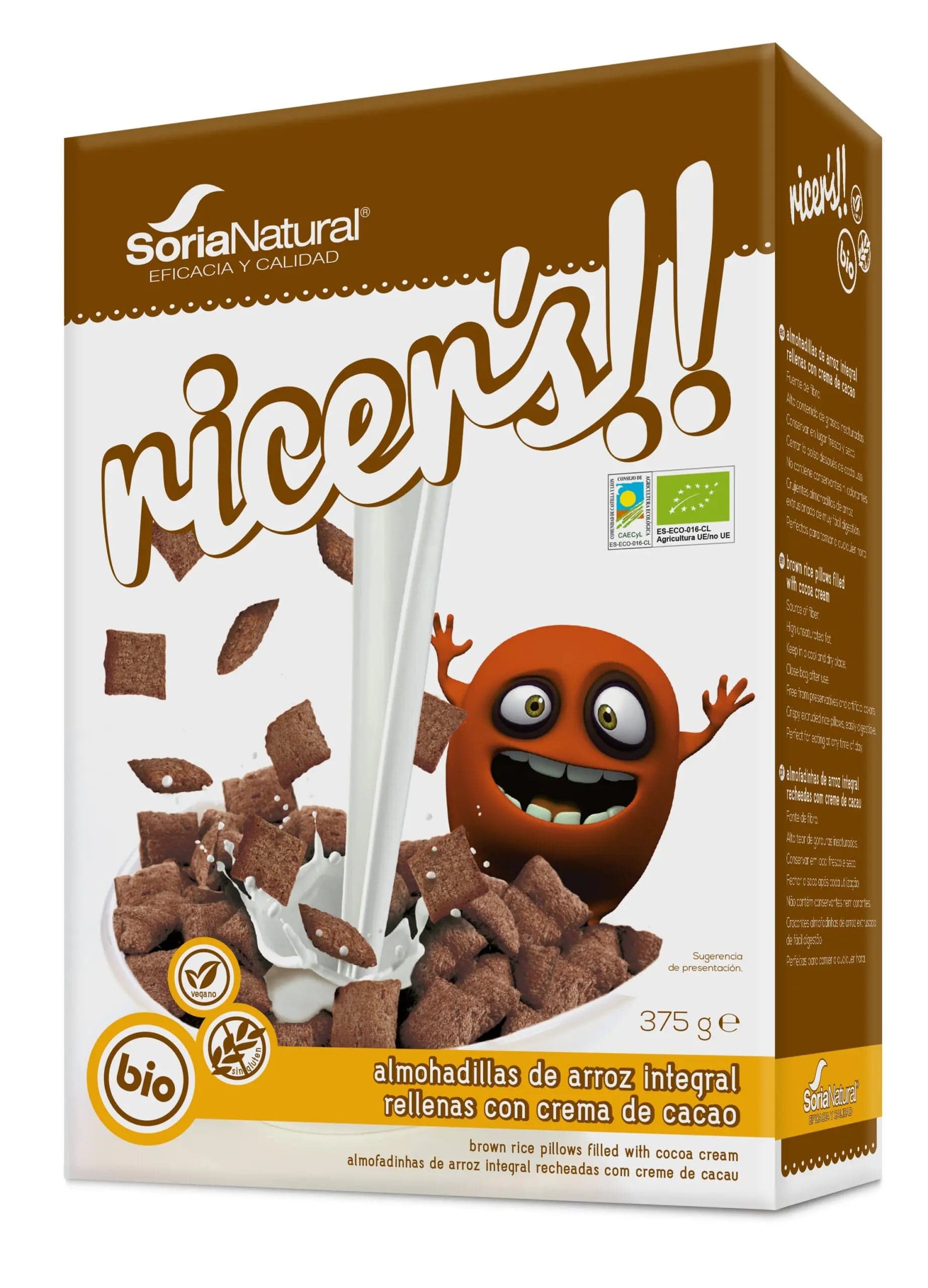 Jag Couture London - New York Alecosor Ricers Almohadilla S De Arroz C- Chocolate 375 Gra