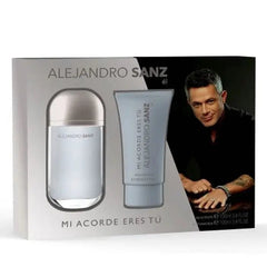Jag Couture London - New York Alejandro Sanz Mi Acorde Eres Tu Eau De Toilette Spray 100ml Set 2 Pieces