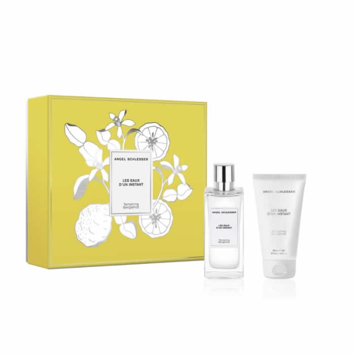 Jag Couture London - New York Angel Schlesser Tempting Bergamot Eau De Toilette Spray 100ml Set 2 Pieces