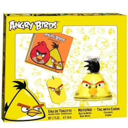 Jag Couture London - New York Angry Birds Yellow Eau De Toilette Spray 50ml Set 3 Pieces