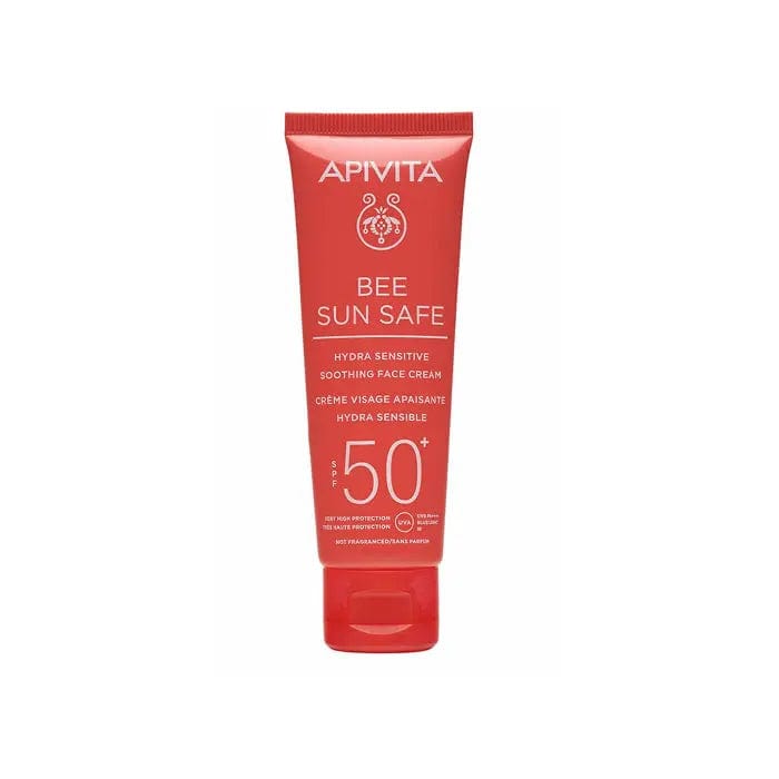 Jag Couture London - New York Apivita Bee Sun Safe Hydra Sensitive Soothing Face Cream SPF 50+ 50ml