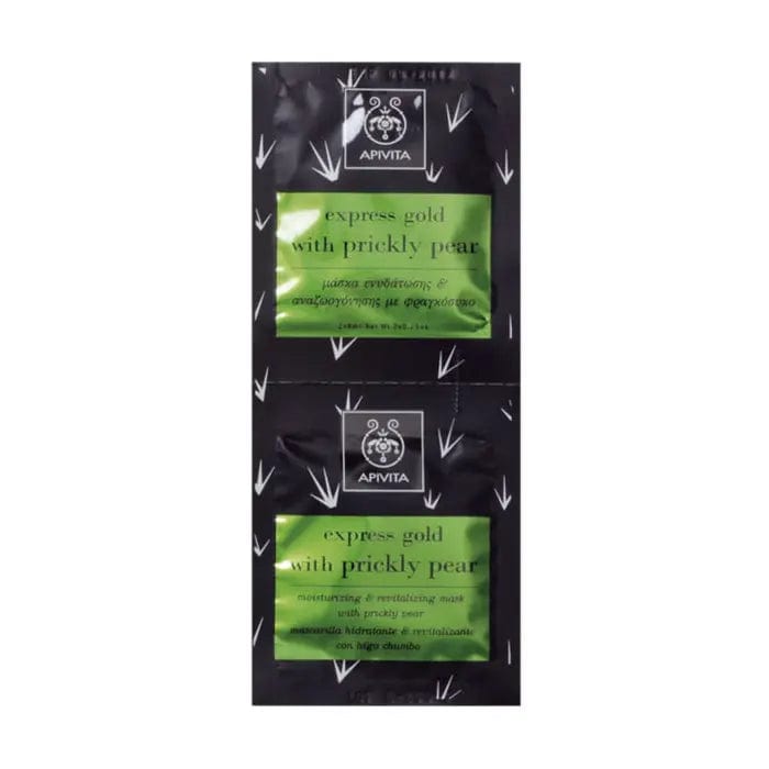 Jag Couture London - New York Apivita Moisturizing And Revitalizing Mask With Prickly Pear 2x8ml