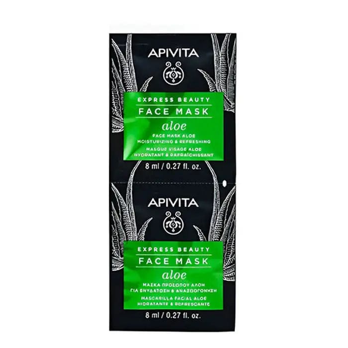 Jag Couture London - New York Apivita Refreshing Moisturising Mask 2x8ml