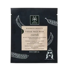 Jag Couture London - New York Apivita Tussue Face Mask Detox & Puridying With Carob 20ml
